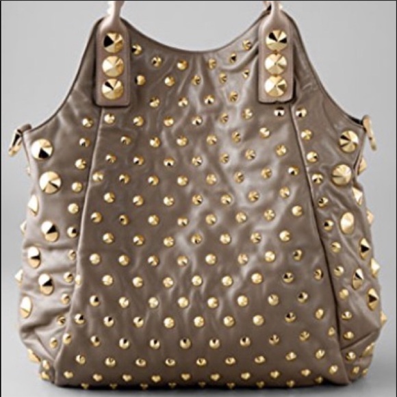 BE&D Gold studded purse - Picture 1 of 8
